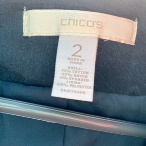 Chico’s. Short Velvet Jacket